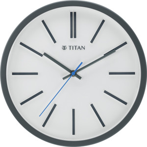 Titan एनालॉग 30.5 cm X 30.5 cm दीवार घड़ी