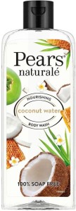 Pears Naturale Detoxifying Coconut Body Wash,Paraben Free Shower Gel