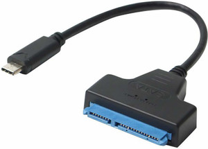 LipiWorld USB Type C Cable 0.5 m Type C to SATA USB 3.1 Converter Adapter Cable for 2.5" Hard Disk Drive HDD SSD