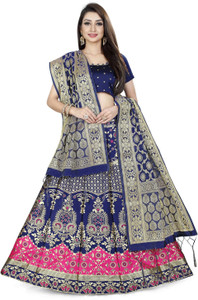 SHREE CREATION Self Design Semi Stitched Lehenga Choli