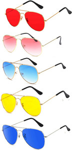 ELLIGATOR Aviator Sunglasses
