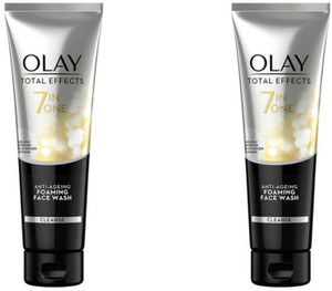 OLAY total effects 7 in 1 anti ageing foaming face wash (100 gm x 2 ) Face Wash