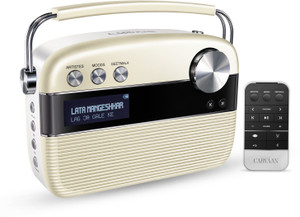 SAREGAMA Carvaan Hindi - Portable Music Player with 5000 Preloaded Songs, FM/BT/AUX 10 W Bluetooth Speaker