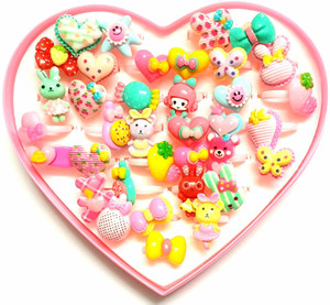 ANNA CREATIONS Plastic Ring Set