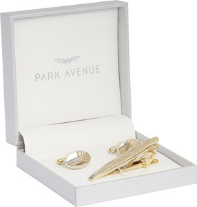 park avenue cufflinks and tie pin