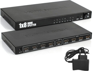 Divinext  TV-out Cable HDMI Splitter 1X8 Port Hub