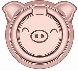 befunky Finger Ring for All Mobile Phone and Tablet (Universal) Piggy Pink Mobile Holder