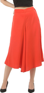 LAYA Relaxed Women Red Trousers