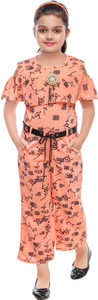 FTC FASHIONS Printed Girls Jumpsuit