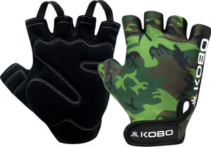 KOBO WTG-30-MEDIUM Weight Lifting Gloves Camouflage Hand Protector For Training Gym & Fitness Gloves
