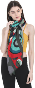 FabSeasons Graphic Print Cotton Blend Women Scarf
