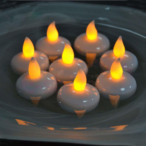 VR2 Battery Operated Waterproof LED Floating Tealight Candle Candle
