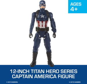 MARVEL Avengers: Endgame Titan Hero Series Captain America 12-Inch