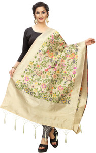 jennydesigner Silk Blend Woven Women Dupatta