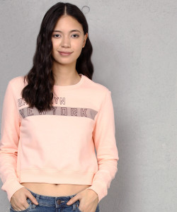 METRONAUT Full Sleeve Printed Women Sweatshirt