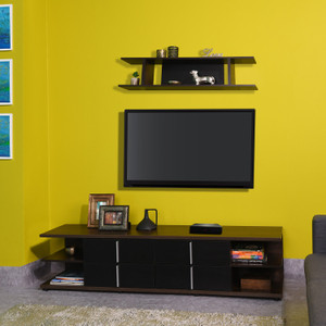 Zuari by Forte Canberra Engineered Wood TV Entertainment Unit