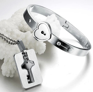 Tiptop Stainless Steel Crystal Silver Coated Bracelet