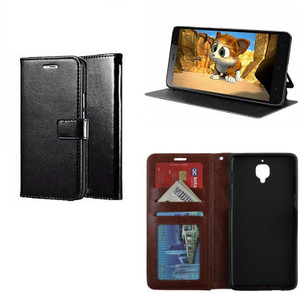 COVERBLACK Flip Cover for OnePlus 3T