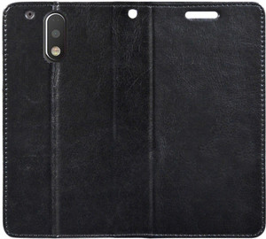 COVERBLACK Flip Cover for Motorola Moto G4 Plus - XT1643