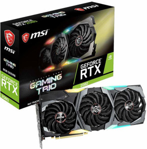 MSI Gaming Trio GDDR6 8 GB NVIDIA Chipset 256 bit 1710 MHz Graphics ...