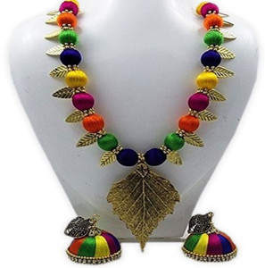 ambal Dori Multicolor Jewellery Set