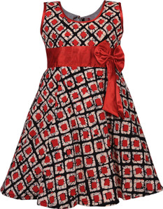 Wishkaro Girls Midi/Knee Length Casual Dress