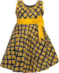 Wishkaro Girls Midi/Knee Length Casual Dress
