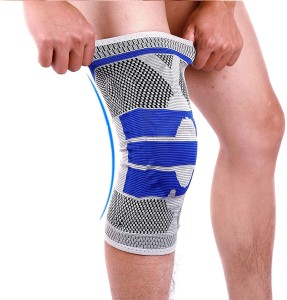 NUTRAFY Knee Support Compression Sleeve Brace with Gel Pad Knee Support