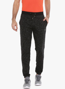 Force NXT Super Combed Cotton Jogger Solid Men Black Track Pants