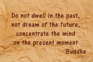 do not dwell in the past Sticker Poster|Motivational poster ...
