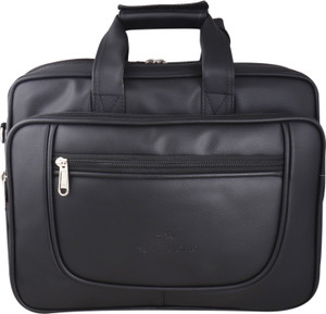Super World Men Black Messenger Bag