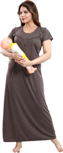 Lovira Women Maternity/Nursing Nighty