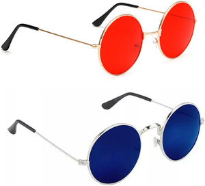 ELLIGATOR Round Sunglasses