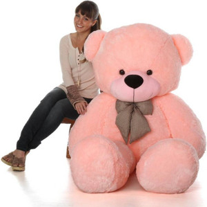 itachee Gift A King Size 5 feet Pink Color Teddy Bear On Your First Anniversary To Your Life.  - 152 cm