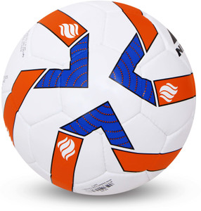 Pallone Da Calcio Nivia Shining Star Taglia 5 - 32 Pannelli Cuciti A Mano, Impermeabile