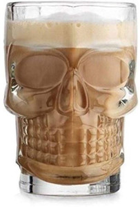 Flexus SKULL BEER MUG Glass Beer Mug