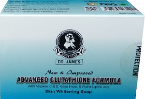 dr james glutathione skin whitening soap DR. JAMES Advanced Glutathione Formula Skin Whitening Soap