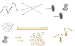 Crafts Haveli Quilling And Jewellery Making Acessories Kit-Gold & Silver