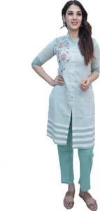 VAHSON Women Kurta Pant Set