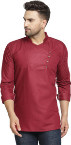 ABH Lifestyle Men Solid Straight Kurta