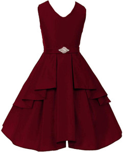 Sunlook Girls Midi/Knee Length Party Dress