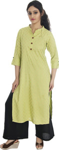 club fashion Women Printed Straight Kurta