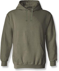 ADRO Full Sleeve Solid Men Sweatshirt