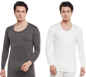 ALFA Quilted Premium Winter Wear Men Top Thermal