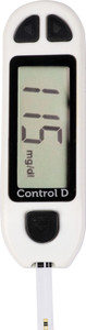 Control D Diabetes Sugar Testing Machine with 5 Strips Glucometer