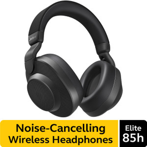 JABRA Elite 85h Titanium Active noise cancellation enabled
