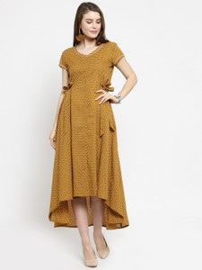 Varanga Women Printed High Low Kurta