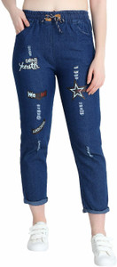 AE Fashion Jogger Fit Women Blue Jeans
