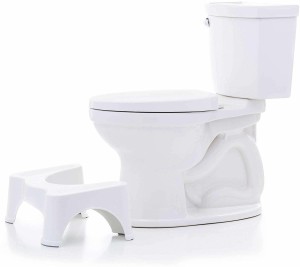 Kamini Enterprise Portable Sturdy Plastic Piles Relief Toilet Step Stool for Elderly Children Stool Stool
