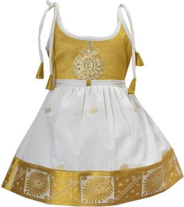 Amirtha Fashion Indi Girls Midi/Knee Length Casual Dress